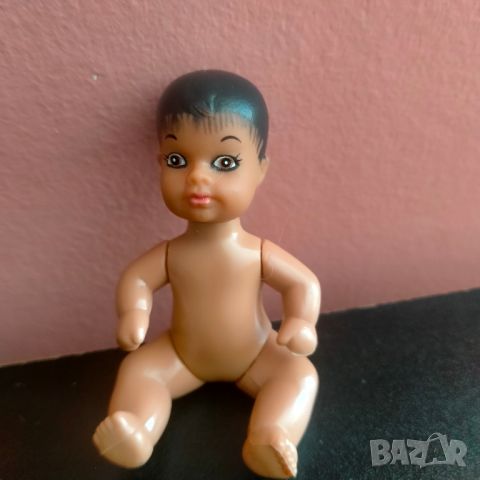 Кукла TOTSY Barbie Baby 1994 7 см, снимка 4 - Колекции - 46129490