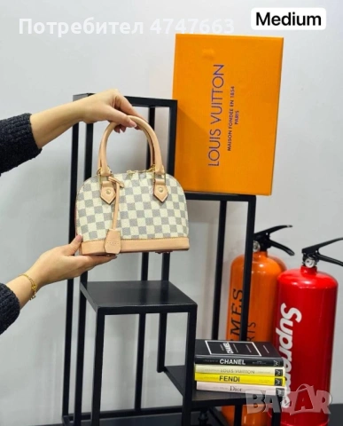Чанта Louis Vuitton Alma , снимка 9 - Чанти - 53609830
