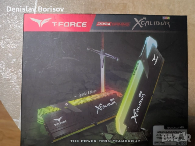 Продавам рам памет ddr 4 16gb T-Force