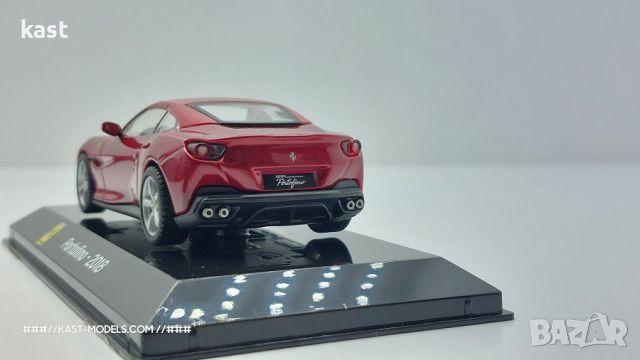 KAST-Models Умален модел на Ferrari Portofino 2018 Altaya 1/43, снимка 3 - Колекции - 46273584