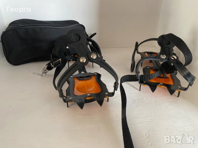 Алпийски котки по модел на Petzl - алпийски котки за лед и сняг. , снимка 8 - Зимни спортове - 53940580