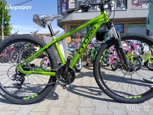 CROSS Велосипед 27.5" GRX 7 MDB 410mm зелен, снимка 12 - Велосипеди - 53563411