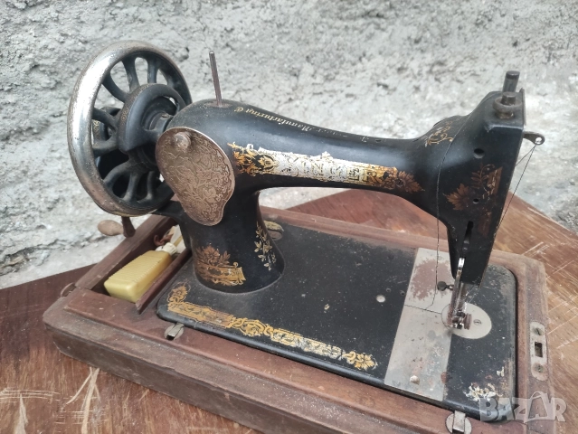 Антикварна шевна машина SINGER , снимка 4 - Антикварни и старинни предмети - 52965003