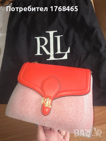 Кожена чанта ralph lauren, снимка 4 - Чанти - 52953578