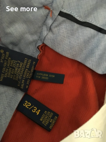 Polo Ralph Lauren мъжки джинси 32/34, снимка 10 - Панталони - 52172346