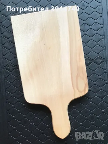 Дъска кухненска - рязане, сервиране; естествено дърво /дъб; дебела,  здрава, чудесна изработка, НОВА, снимка 2 - Аксесоари за кухня - 49635013