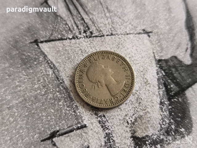 Монета - Великобритания - 6 пенса | 1960г., снимка 2 - Нумизматика и бонистика - 52775264
