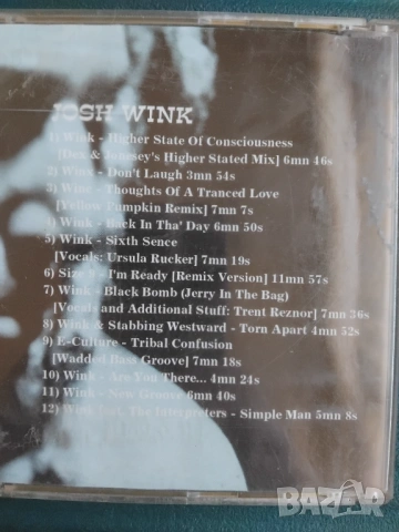 Josh Wink – A Higher State Of Wink's Works - Compiled - матричен диск музика, снимка 2 - CD дискове - 54101914