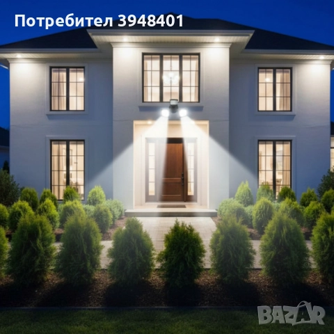 24W LED лампа с датчик за движение – 2000 lm и IP защита за всякакви условия