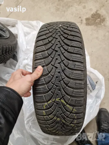 4 бр зимни гуми Goodyear Ultra Grip 9+ 195/55/16 87T (на 2 сезона), снимка 5 - Гуми и джанти - 50412285