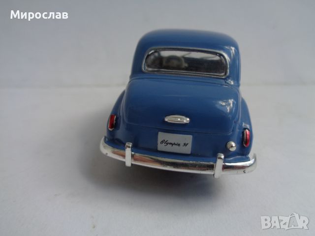 1:43 OPEL OLYMPIA КОЛИЧКА ИГРАЧКА МОДЕЛ , снимка 4 - Колекции - 46100410