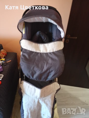Бебешка количка S-MAX STARDUST - NIO 3в 1, снимка 11 - Детски колички - 50698843