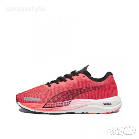 Маратонки PUMA Velocity Nitro 2 Running Shoes Fire Orchid/Black, снимка 1 - Маратонки - 46608512