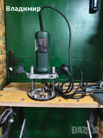 Продавам неубиваема оберфреза BOSCH POF 500 A (Made in Switzerland! ) , снимка 5 - Други инструменти - 54009697