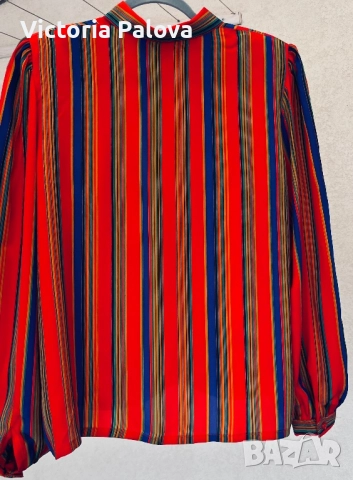  Vintage блуза/риза  MAEPSY BANG HIGH FASHION , снимка 9 - Ризи - 52095519