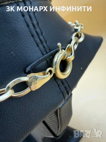 Златен ланец /585/, снимка 8 - Колиета, медальони, синджири - 53057354