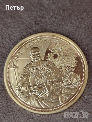 100 златни евро Австрия"Корона на Хабсбургите - Корона на Австрийската империя", снимка 1