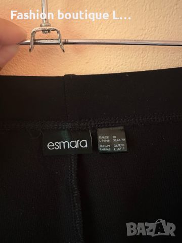 Esmara черен памучен клин с еластант XL размер 🖤, снимка 5 - Клинове - 45749030