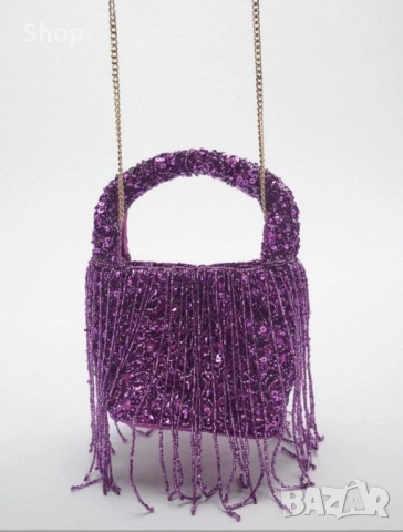 👛 ТОП находка ! Мини чанта на Zara , снимка 3 - Чанти - 53775707