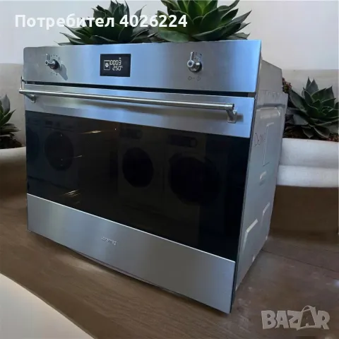 МУЛТИФУНКЦИОНАЛНА ФУРНА ЗА ВГРАЖДАНЕ 77Л - SMEG SF7390X, снимка 2 - Печки, фурни - 46968559