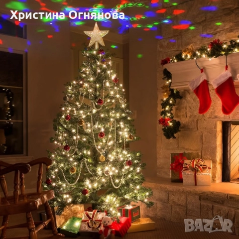 3D прожектор за Елха 6 Визии - Звезда ТОП ПРОДУКТ ЗА 2025, снимка 6 - Декорация за дома - 52643833