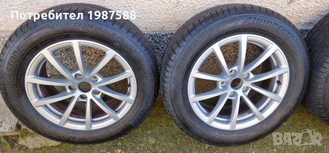 Джанти с  Летни гуми AUDI-VW 5×112 r17, снимка 3 - Гуми и джанти - 52615496