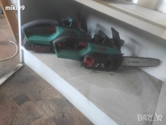 Безчеткова 36V ревзачка Bosch с батерия без зарядно