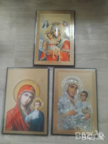 ХОРУГВА НА СВЕТИ МИНА И ДРУГИ ИКОНИ, снимка 14 - Икони - 50037729