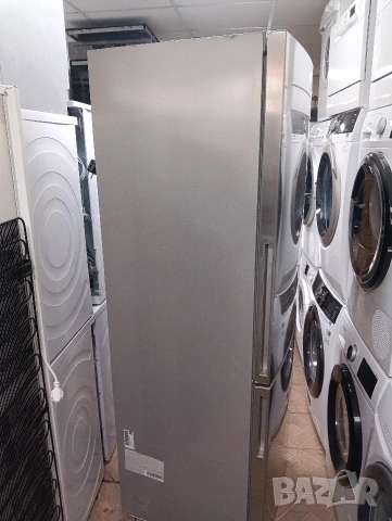 Иноксов комбиниран хладилник с фризер Бош Bosch А++ с две години гаранция!, снимка 7 - Хладилници - 53992012