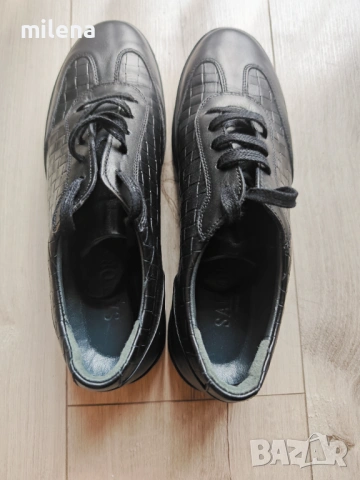Нови мъжки спортни обувки естествена кожа, снимка 2 - Спортно елегантни обувки - 53993229