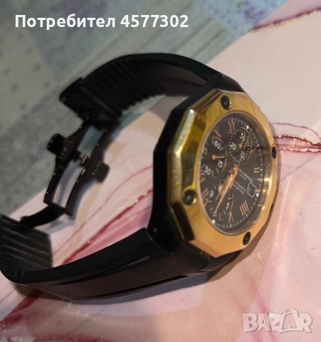 швейцарски злат часовник Baume & Mercier, снимка 3 - Мъжки - 52957314