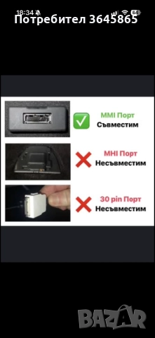 MMI кабел за кола , снимка 6 - Аксесоари и консумативи - 52353678