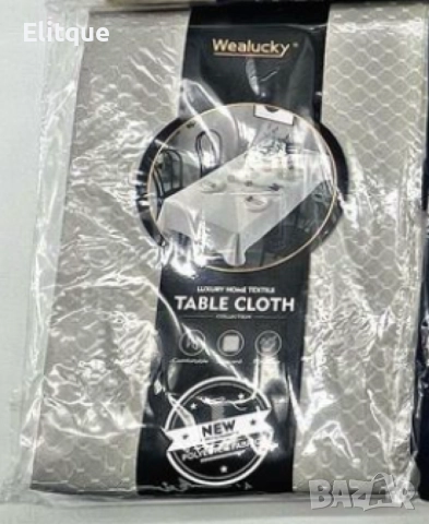 Елегантна правоъгълна покривка за маса от плат – за стилни вечери и специални поводи, снимка 2 - Други стоки за дома - 52832220