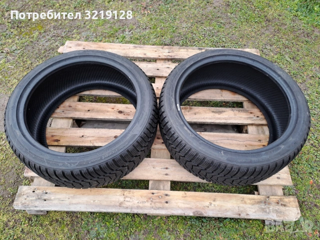 2бр. нови гуми HANKOOK Winter icept evo3 235/40 R18, снимка 3 - Гуми и джанти - 53402372