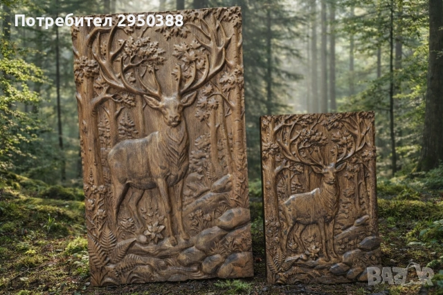 икони и ловни пана дърворезба , снимка 9 - Дърводелски услуги - 54112428