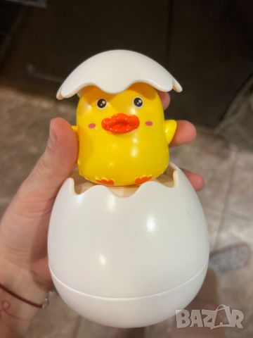Детска забавна играчка за вана жълто пате в яйце , снимка 5 - Други - 45709436