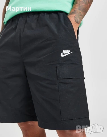 Мъжки къси панталонки Nike Club Cargo Woven - размер XS, снимка 3 - Спортни дрехи, екипи - 50490152