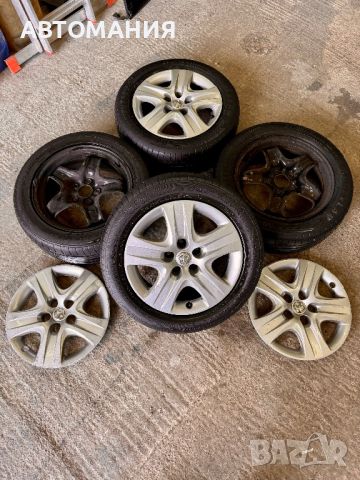 Джанти метални със оригинални тасове и гуми 17ц от Opel Insignia, снимка 1 - Гуми и джанти - 45040078