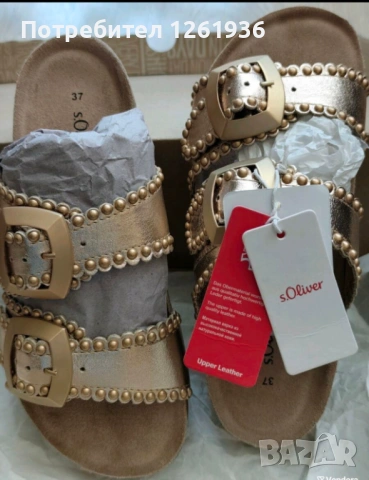 Оригинални чехли s. Oliver , снимка 7 - Чехли - 54189743