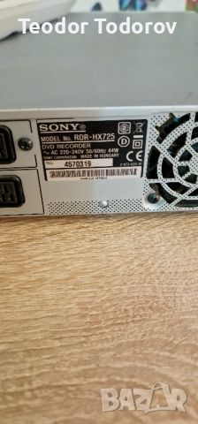 DVD SONY записващо 160GB хард, снимка 4 - Ресийвъри, усилватели, смесителни пултове - 46393061