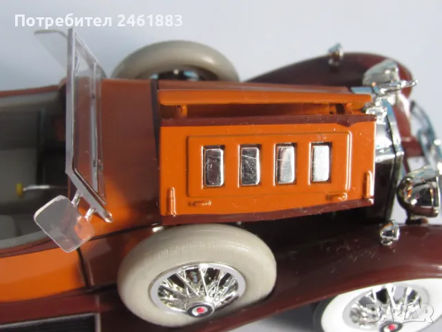 Signature Models 1/32 метален модел на ретро автомобил 1930 Packard, снимка 15 - Колекции - 48541311