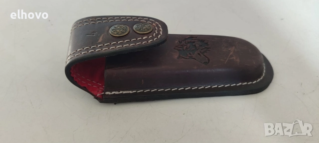 Кожен калъф за джобно ножче №4, снимка 3 - Оборудване и аксесоари за оръжия - 25675544