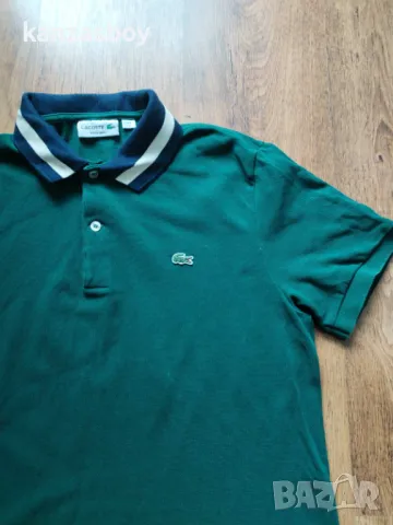 lacoste - страхотна мъжка тениска Л, снимка 3 - Тениски - 50026175
