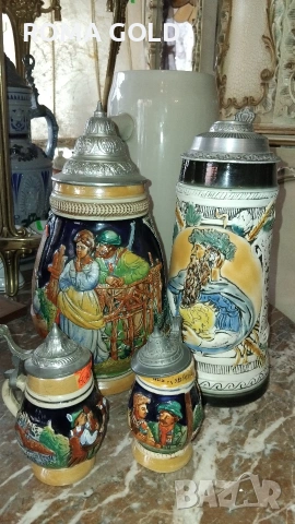 Колекционерски немски халби и бутилки., снимка 3 - Други ценни предмети - 54038346