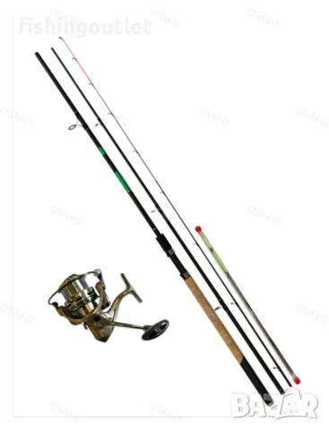 Състезателен фидер комплект Osako - въдица , макара , корда и др., снимка 4 - Въдици - 50409926