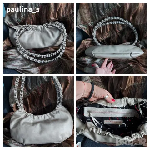 Винтидж / Естествена кожа / чанта за повод / клъч, снимка 13 - Чанти - 34130192