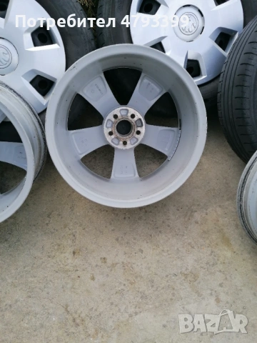 Джанти 5х100х17  оригинални за Skoda. , снимка 9 - Гуми и джанти - 54170637