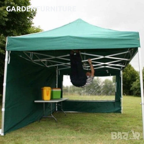 Сгъваема Градинска ШАТРА тип ХАРМОНИКА 3х6м, снимка 2 - Градински мебели, декорация  - 54275558