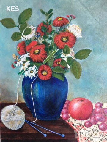 Натюрморт с прежда