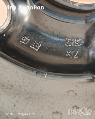 Джанти 5х112, 16" в комплект с тасове -оригинални, снимка 5 - Гуми и джанти - 52754615